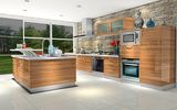 High Gloss UV Australia Style Kitchen Cabinets (ZX-025)