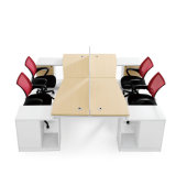 Simple Style 4 Seat Office Bench Office Workstations Desk