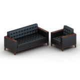 Modern Wholesale Leather Single Sofa, Office Furniture Office Sofa