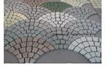 Grey and Yellow Flamed Granite Cube/Stepping/Kerb/ Paving Stone