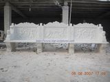 Marble Garden Furniture Table Bench