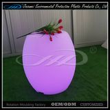LED Plastic Night Club Sofa Wedding Light Sofa Chair with BV