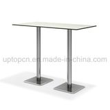 Wholesale Double Stainless Steel Legs High Bar Table (SP-BT674)