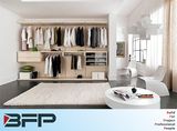 Wooden Bedroom Clothe Walk in Wardrobe