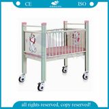 AG-CB004 Witn Four Wheels Stainless Steel Infant Hospital Bed