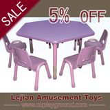 New Design Amusement Kids Plastic School Table (Z1287-4)