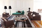 Italy Modern Style Leather Sofa Fabric Sofa Ms1308