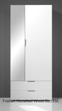 Simply White Glossy Bedroom Combination 2 Door Wardrobe (WB72)