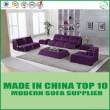 Purple Modern Simple Chair Sectional Fabric Sofa
