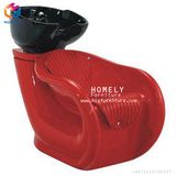 Cheap Red Shampoo Unit Long Seat Washing Chair Bed