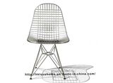 Replica Modern Metal Restaurant Knock Down Wire Eames Side Chair