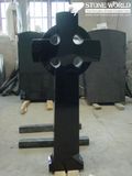 Granite Stone Monument / Tombstone with Custom Design - Tt26