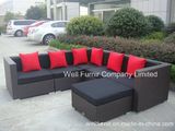 6-Piece Wicker Sectional Sofa Set / Rattan Wicker Furniture/Outdoor Garden Furniture