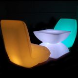 LED Bar Chair Table Set Furniture Bar Furniture LED