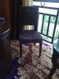 Hotel Furniture/Hotel Bedroom Writing Chair/Hotel Solid Wood Frame Chair with Fabric/Dining Chair for Restaurant (GLCFL-0078)
