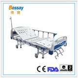 Three Hand Cranks Medical Bed Manual Hospital Bed