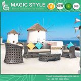 Wicker Sofa Set Modern Rattan Sofa Set with Open Weaving (Magic Style)