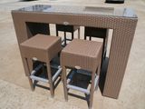 Rattan Bar Stools/Bar Table and Chairs/Rattan Counter Stools/Counter Height Bar Stools