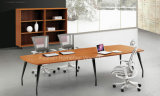 Modern Metal Frame Oval Shape Conference Meeting Table (HF-YZ044)