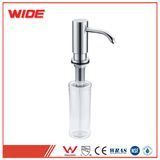 Cheap Kitchen Sink Plastic Bottles Brass Pump Manual Liquid Soap Dispenser