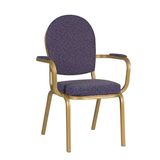 Hotel and Restaurant Furniture Cushion Wedding Stacking Banquet Chair (FS-A25)