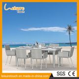 Leisure Home Modern Hotel Polyester Rope Dining Table and Chair Set Restaurant/Cafe Furniture