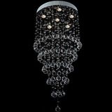 Tornado Crystal K9 Ball Chandelier for Decoration