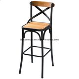 Industrial Metal Breakfast Kitchen Bar Stools Bar Height Chair (JY-H18)