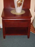 Wooden Bedroom Nightstands Solid Wooden Bedstand with Drawers