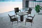 Garden Patio Wicker/Rattan Dining Set - Outdoor Furniture (LN-932)