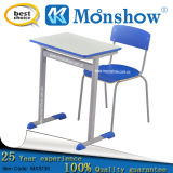 Metal Frame Plastic Single Desk and Chair