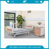 AG-BMS001 Ce & ISO Approved Five Functions with ABS Headboard Manual Hospital Bed