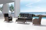Garden Patio Rattan Sofa Bellezona Lounge Home Hotel Office Outdoor Sofa Set (J651)