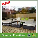 Poly Rattan Mix Brown Outdoor Corner Sofa