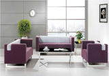 Elegant Office or Lobby or Lounge Area Leather Sofa (PS-009)