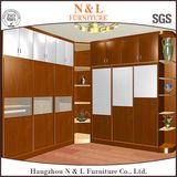 New Wooden Classical Bedroom Furntiure Wardrobe with Sliding Door