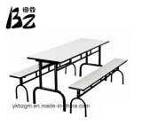 Steel Wood Dining-Table/School Furniture (BZ-0131)