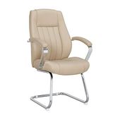 Fixed Upholstered Synthetic Leather Office Furniture Visitor Meeting Chair (FS-8815V)