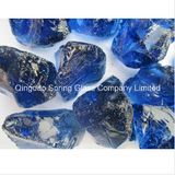 Pure Bule Color Large Glass Stones