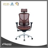 MID Back Black Leather Mesh Swivel Chair