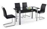 Royal luxury glass dining set