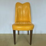 Yellow Metal Frame Hotel Furniture Restaurant Diner Chair (JY-F58)