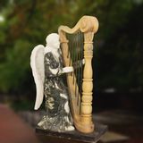 Great Quality Hunan Material Marble Statue of Beautiful Angel, Angel Sculpture T-5808