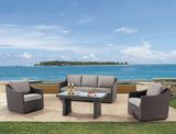 Garden Patio Wicker / Rattan Sofa Set - Outdoor Furniture