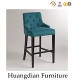 China Factoru Price Fabric Tufted Bar Stool Chiars (HD183)