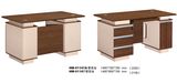 Simple Office Computer Desk with Two Side Cabinet