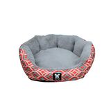 Printed Oxford Elegance Pet Bed Cozy Elegance Pet Bed