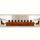 Antique Large Office Boardroom Executive Conference Table