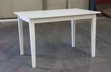 White Color Table Wooden Dining Table (M-X1073)