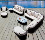 Outdoor Leisure Sofa Garden Furniture Rattan / Wicker Sofa S247